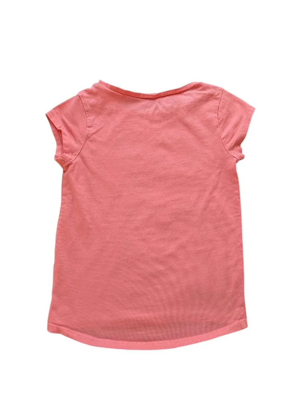 Gymboree Girls' Coral'Rock Your Heart Out' Graphic Tee Cotton Size S (5-6)